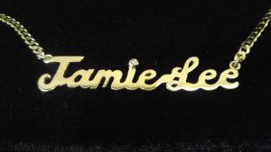 GOLD NAME CHAIN