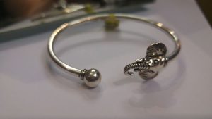Silver Elephant bracelet